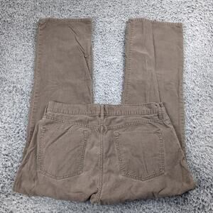 Gap Pants Men 33X30 Brown Corduroy Straight Fit Classiccore Casual Preppy Work